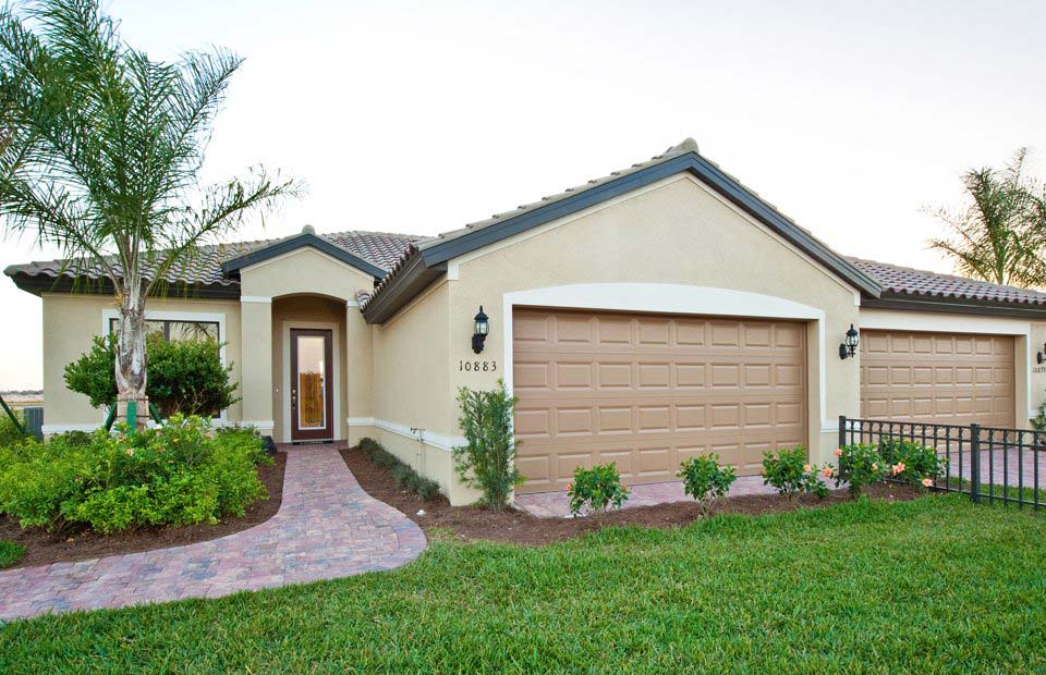 Bedford II Villa Model Home in Bridgetown at the Plantation on Avingston Terrace, Fort Myers by Pulte Homes